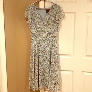 Vneck Empire Waist Dress